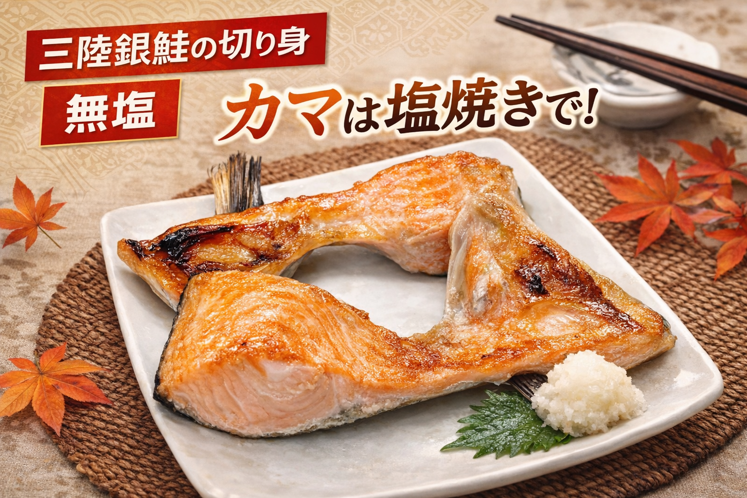国産 銀鮭の切り身 約2.2kg｜新鮮冷凍 直販価格 - ホテル観洋セレクトショップ